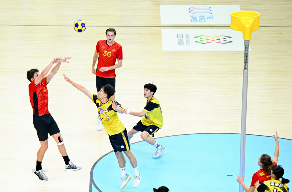 Korfball (XinhuaJiang Kehong)
