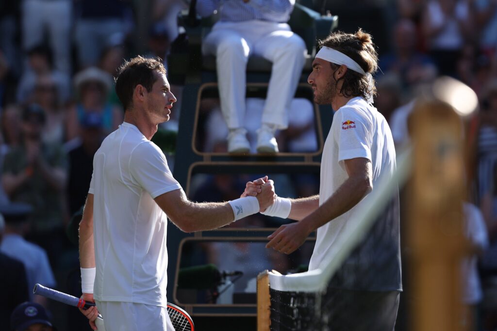 Stefanos Tsitsipas & Andy Murray tennis