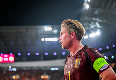 Belgium vs Wales Kevin De Bruyne