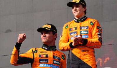 Lando Norris Oscar Piastri McLaren Formula 1