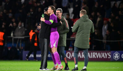 Vincent Kompany en Manuel Neuer.